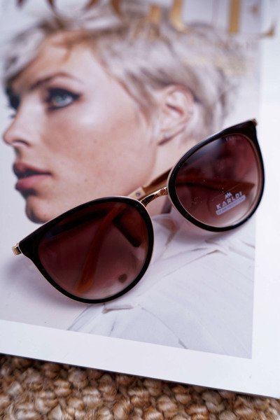 Prius KRE-08 Brown Beige Sunglasses