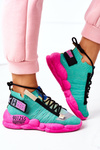 Women's Sports Shoes Sneakers Green Bubble Tea