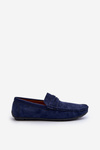 Men's Eco Suede Loafers Navy Blue Nedlin