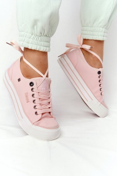 Women's Sneakers On A Platform BIG STAR HH274058 Pink