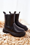 Children's Boots Insulated Black Aletris