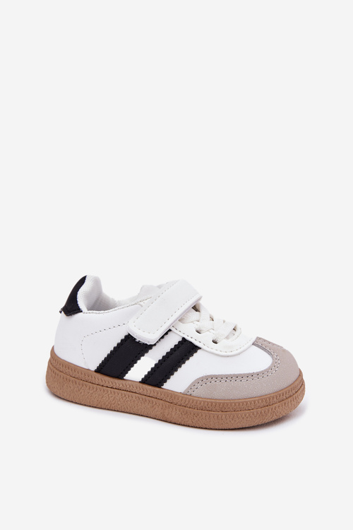 Sports Shoes Sneakers Children With Velcro White Adelina