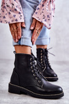Women's Boots With Studs Black Rostill