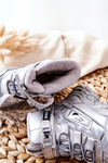 Insulated Snow Boots Silver Erila