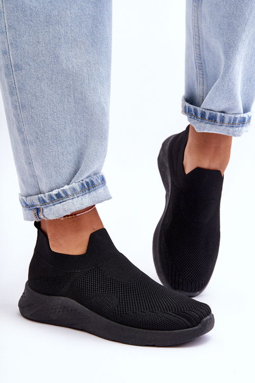 Women's Slip-On Sport Shoes Black Claris