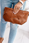 Clutch Bag With A Detachable Strap NOBO NBAG-K1260 Brown
