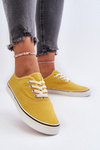 Women's Classic Yellow Sneakers Olvali