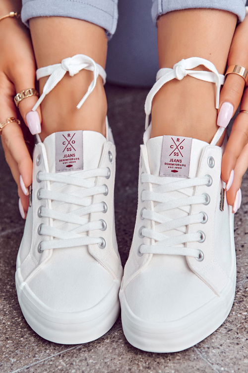 Women's Sneakers Cross Jeans JJ2R4038C White