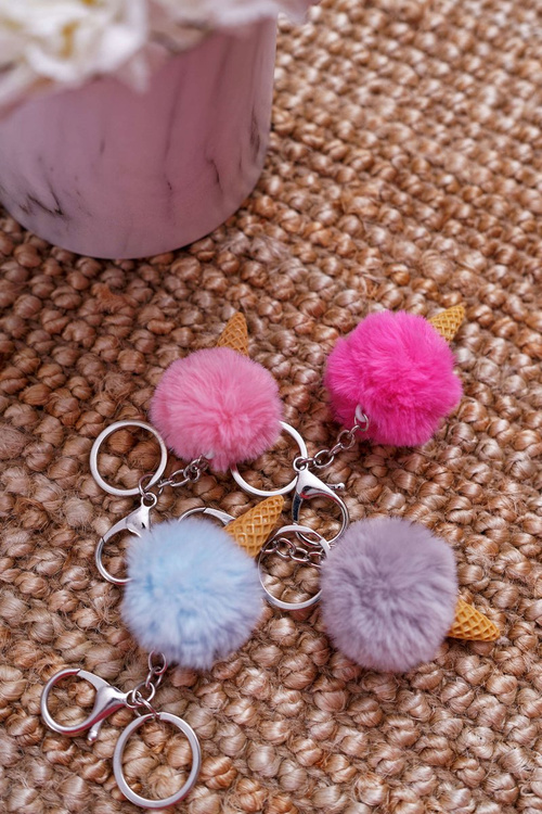 Small Keychain Blue Ice Handbag Pendant