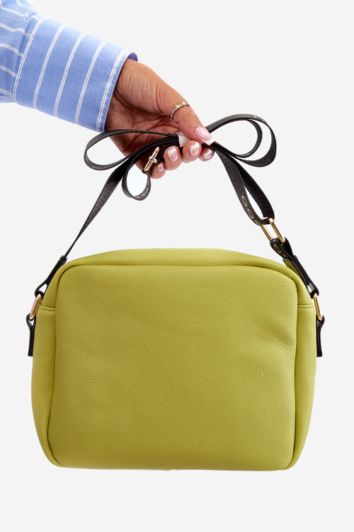 Crossbody Bag Made of Eco Leather NOBO BAGP990-K008 Lime