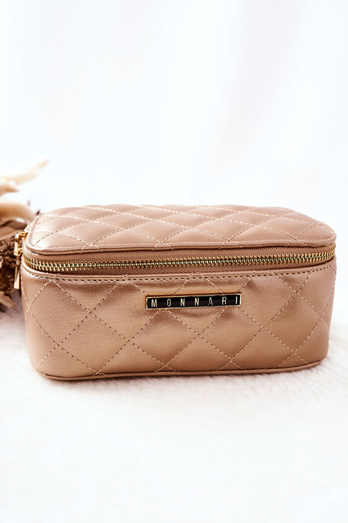 Quilted cosmetic bag Monnari CSM0030-024 Gold