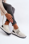 Buty Sportowe Sneakersy Damskie Białe Daisee PC192