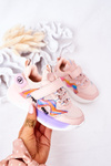 Dziecięce Sportowe Buty Sneakersy Różowe Jump Jump