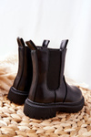 Children's Boots Insulated Black Aletris