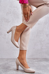 Sergio Leone Women's Pumps Light beige Orsola
