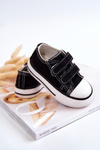 Children's Sneakers With Velcro Black Bernie