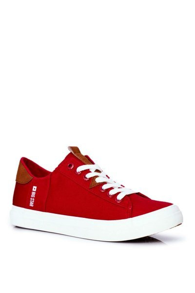 Trampki Męskie Big Star Czerwone FF174315