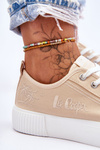 Comfortable Sneakers On The Platform Lee Cooper LCW-23-31-1808L Beige