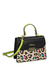 Handbag NOBO M1470-CM15 Black-Beige