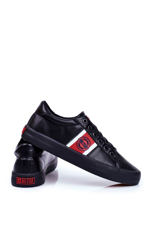 Trampki Męskie Big Star Czarne GG174111
