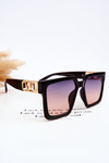 Classic Sunglasses V110063 Black gradient Blue-Pink
