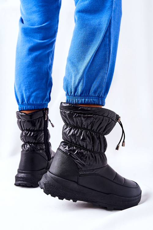 Women's Warm-up Snowboots Black Starbone