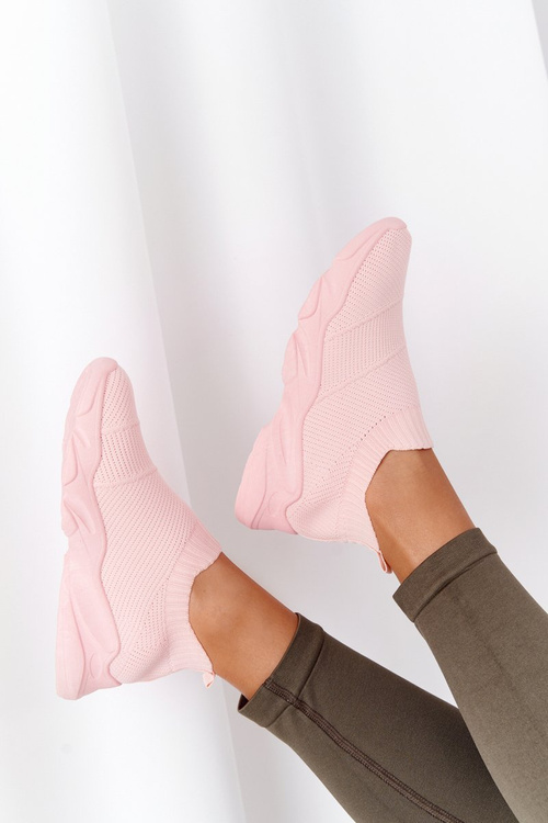 Women's Slip-on Sneakers Pink Yoga Class