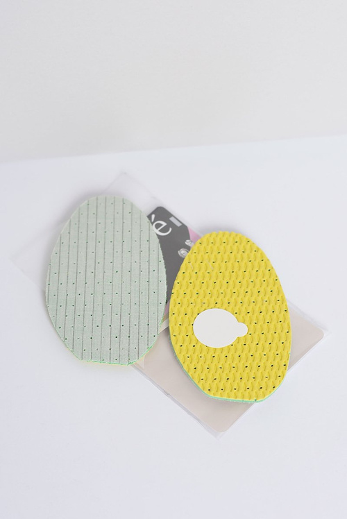 Coccine Latex Perforated Half Insoles