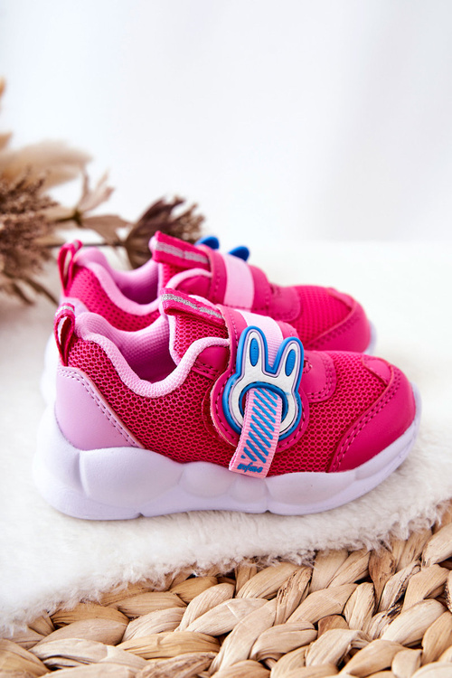 Dziecięce Sportowe Buty Na Rzep Befado 516P089 Różowe