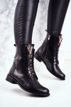 Women’s Leather Boots Black Nicole 2593