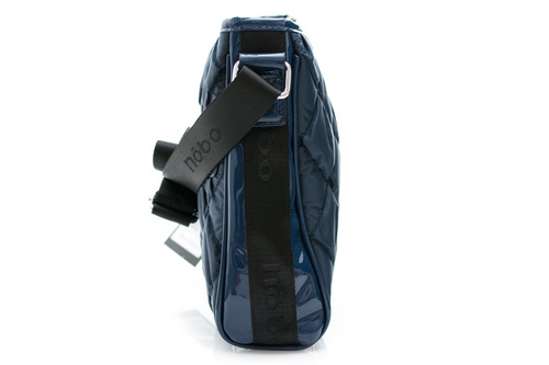 Quilted Navy Blue Handbag Letter Bag Nobo