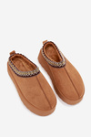 Children Youth Snow Boots With Embroidery On Platform Camel Jolisse