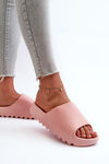 Stylish Platform Sandals in Pink Estella