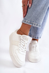 Buty Sportowe Niskie Memory Foam System Białe Big Star KK274259