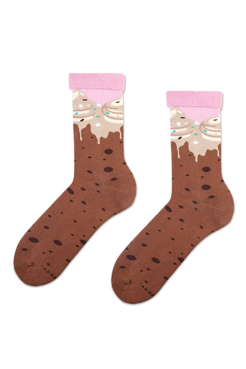 Zooxy Terry Warm Winter Hot Chocolate Socks