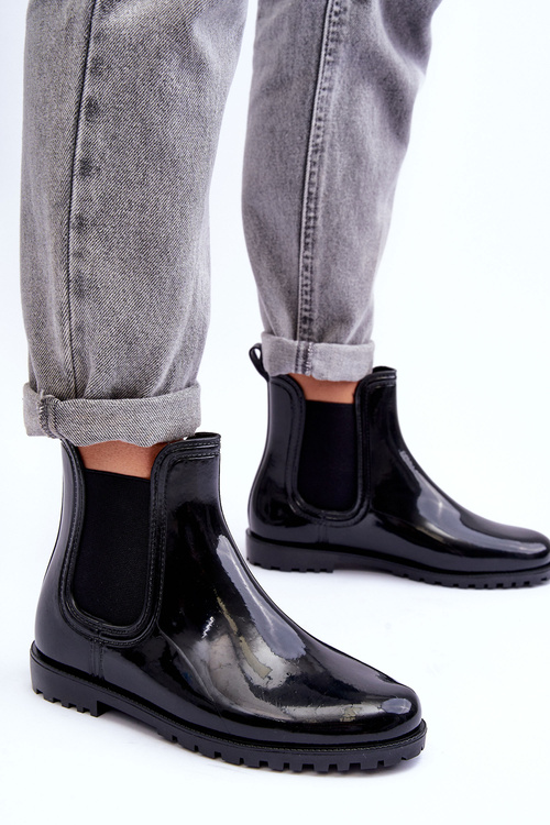 Women's Classic Chelsea Boots Black Jenifry