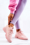 Sport Shoes Sneakers Fabric Pink Nolene