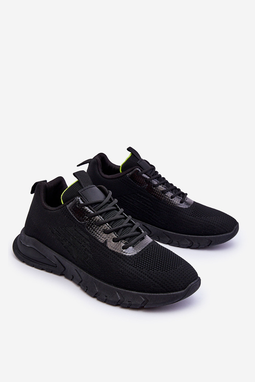 Men's Classic Sports Shoes Black Santiago