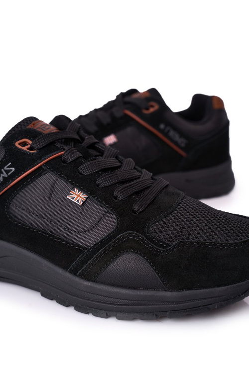 Men's Sports Shoes Sneakers Black Fabian