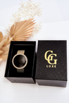 Zegarek Cyfrowy Bransoleta Mesh GG Luxe Złoty