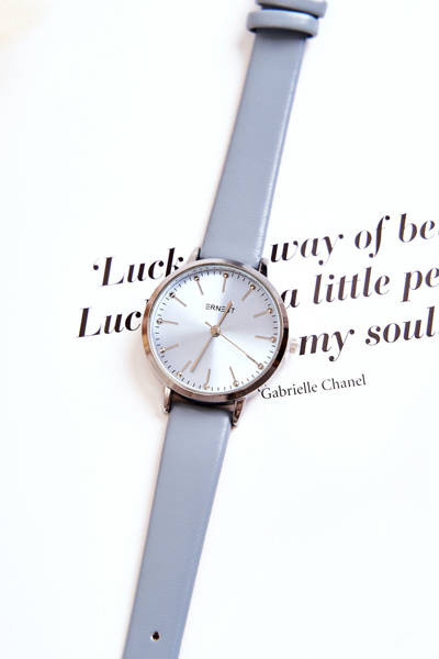 Women's Analog Watch Nickel-Free Ernest Blue