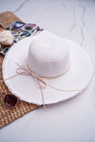 Women's Straw Hat White La Madrid