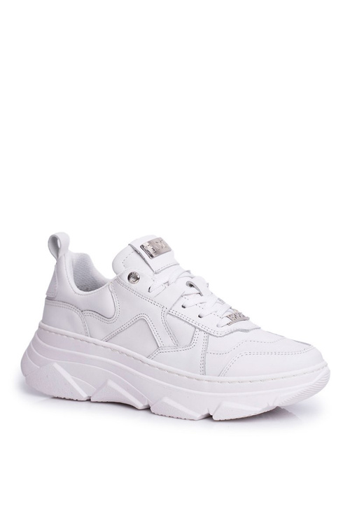 Women's Sports Leather GOE Shoes White FF2N3018