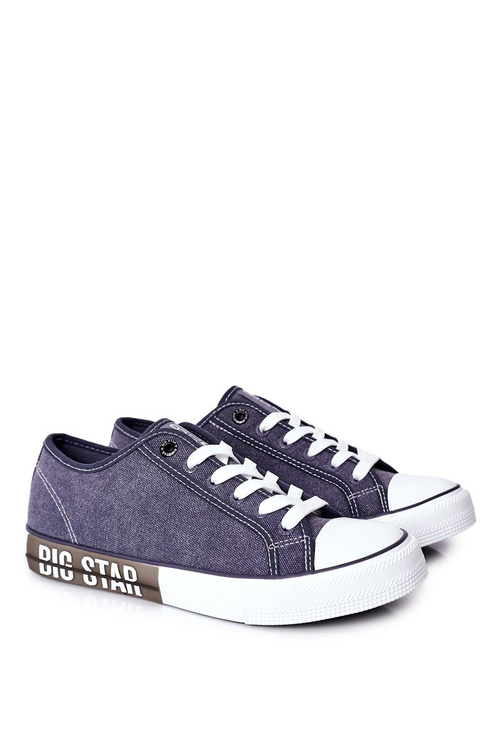 Męskie Trampki Big Star HH174047 Granatowe