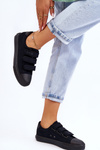 Classic Velcro Fabric Sneakers Big Star LL274A204 Black