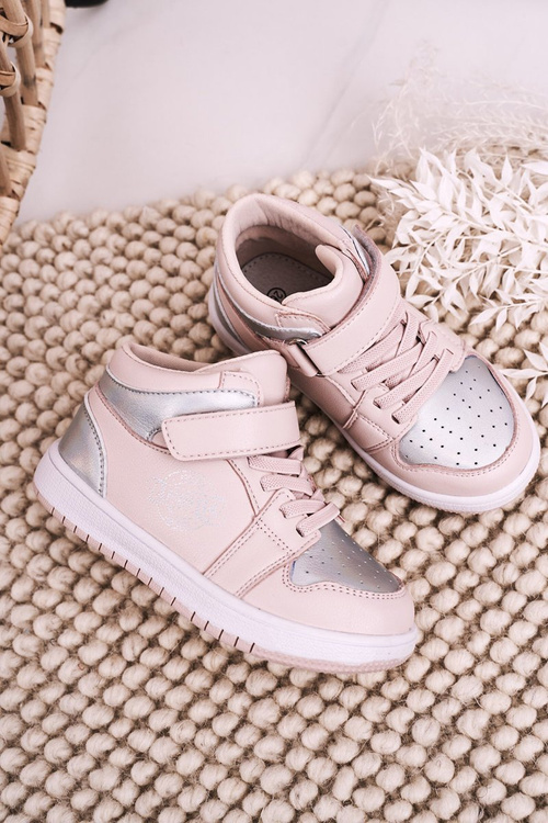 Children's Sport Shoes Pink Silver Madison