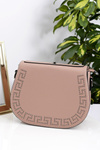 Women's Pink Handbag Shoulder Letter Bag