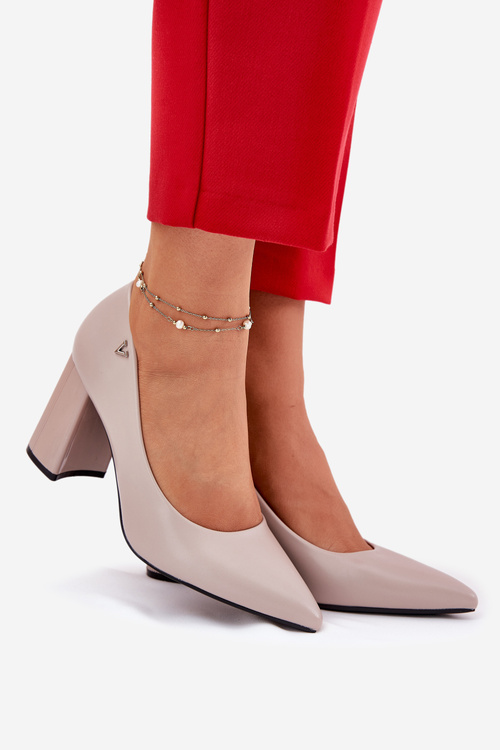 Elegant Heels On A Heel Vinceza 62220 Gray