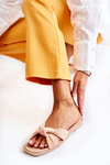 Women's Fashionable Suede Slippers Nude Lorrie