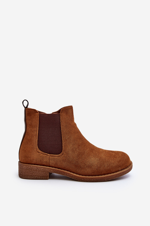 Low Women's Chelsea Boots Camel Sawarra